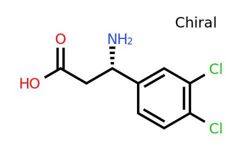CAS 909709-43-9 | (3S)-3-Amino-3-(3,4-dichlorophenyl)propanoic acid