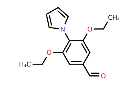 CAS 909853-89-0 | 3,5-Diethoxy-4-(1h-pyrrol-1-yl)benzaldehyde