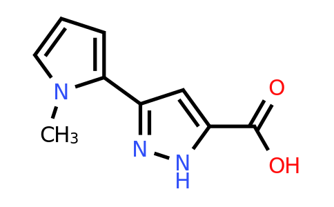 CAS 909858-38-4 | 3-(1-Methyl-1H-pyrrol-2-yl)-1H-pyrazole-5-carboxylic acid