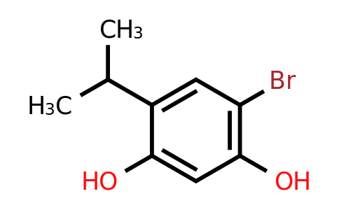 CAS 909870-97-9 | 4-Bromo-6-(propan-2-YL)benzene-1,3-diol