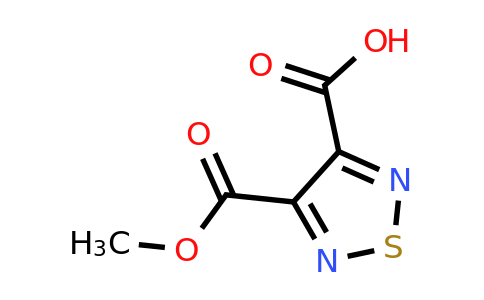 CAS 90993-85-4 | 4-(methoxycarbonyl)-1,2,5-thiadiazole-3-carboxylic acid