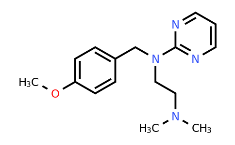 CAS 91-85-0 | N1-(4-Methoxybenzyl)-N2,N2-dimethyl-N1-(pyrimidin-2-yl)ethane-1,2-diamine