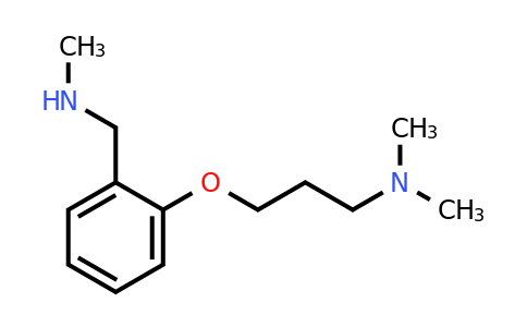 CAS 910037-06-8 | N,N-Dimethyl-3-(2-((methylamino)methyl)phenoxy)propan-1-amine