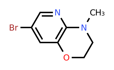 CAS 910037-14-8 | 7-bromo-4-methyl-2H,3H,4H-pyrido[3,2-b][1,4]oxazine
