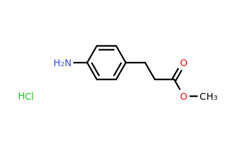 CAS 91012-19-0 | Methyl 3-(4-aminophenyl)propanoate hydrochloride