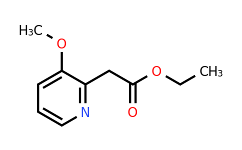 CAS 91012-88-3 | Ethyl 2-(3-methoxypyridin-2-yl)acetate