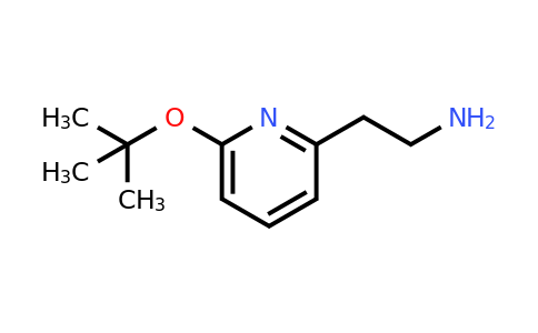 CAS 910380-87-9 | 2-[6-(tert-butoxy)pyridin-2-yl]ethan-1-amine