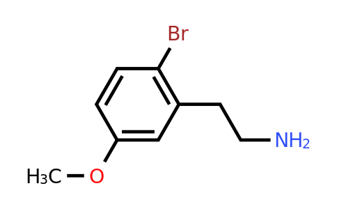 CAS 910381-02-1 | 2-(2-Bromo-5-methoxy-phenyl)-ethylamine