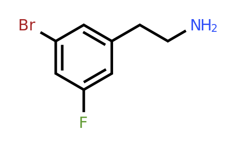 CAS 910386-92-4 | 2-(3-Bromo-5-fluorophenyl)ethanamine