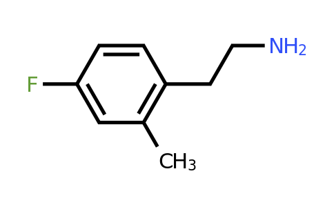 CAS 910400-06-5 | 2-(4-fluoro-2-methylphenyl)ethan-1-amine
