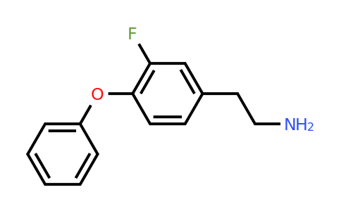 CAS 910405-57-1 | 2-(3-fluoro-4-phenoxyphenyl)ethan-1-amine