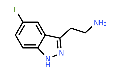CAS 910405-63-9 | 2-(5-Fluoro-1H-indazol-3-YL)ethanamine