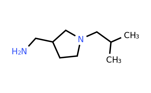 CAS 910442-14-7 | [1-(2-methylpropyl)pyrrolidin-3-yl]methanamine