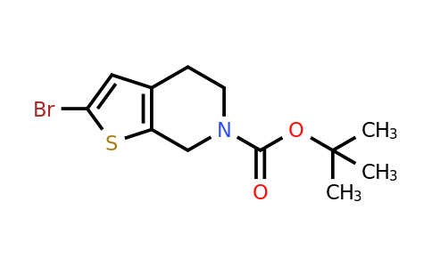 CAS 910443-31-1 | tert-butyl 2-bromo-4H,5H,6H,7H-thieno[2,3-c]pyridine-6-carboxylate