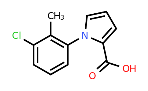 CAS 910443-63-9 | 1-(3-Chloro-2-methylphenyl)-1H-pyrrole-2-carboxylic acid