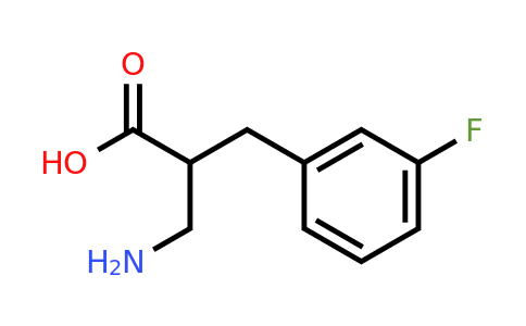 CAS 910443-82-2 | 3-Amino-2-(3-fluorobenzyl)propanoic acid