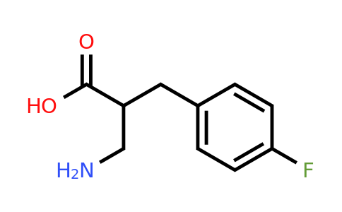 CAS 910443-83-3 | 2-Aminomethyl-3-(4-fluoro-phenyl)-propionic acid