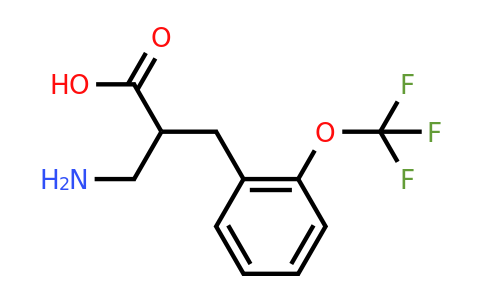 CAS 910443-92-4 | 2-Aminomethyl-3-(2-trifluoromethoxy-phenyl)-propionic acid
