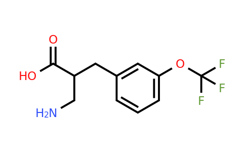 CAS 910443-93-5 | 2-Aminomethyl-3-(3-trifluoromethoxy-phenyl)-propionic acid