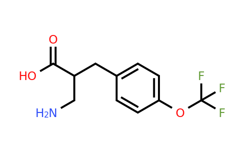 CAS 910443-94-6 | 2-Aminomethyl-3-(4-trifluoromethoxy-phenyl)-propionic acid