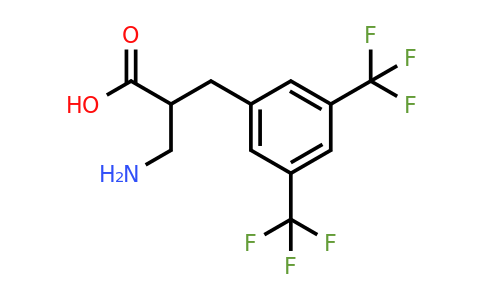 CAS 910443-98-0 | 2-Aminomethyl-3-(3,5-bis-trifluoromethyl-phenyl)-propionic acid