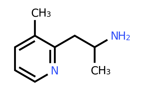 CAS 91054-51-2 | 1-(3-Methylpyridin-2-yl)propan-2-amine