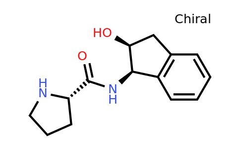 CAS 910540-89-5 | (S)-N-((1R,2S)-2-Hydroxy-2,3-dihydro-1H-inden-1-yl)pyrrolidine-2-carboxamide