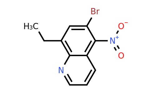 CAS 91062-74-7 | 6-Bromo-8-ethyl-5-nitroquinoline