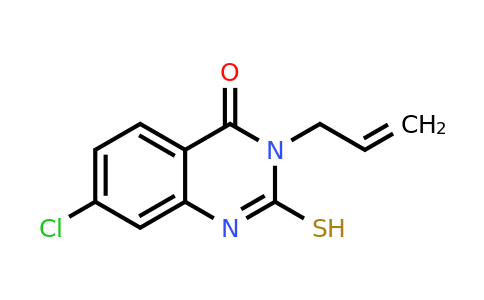 CAS 91063-29-5 | 7-chloro-3-(prop-2-en-1-yl)-2-sulfanyl-3,4-dihydroquinazolin-4-one
