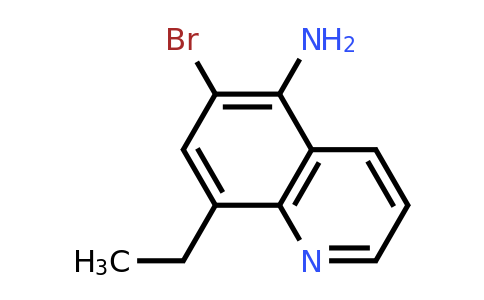 CAS 91065-60-0 | 6-Bromo-8-ethylquinolin-5-amine