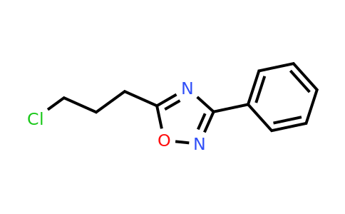 CAS 91066-23-8 | 5-(3-chloropropyl)-3-phenyl-1,2,4-oxadiazole