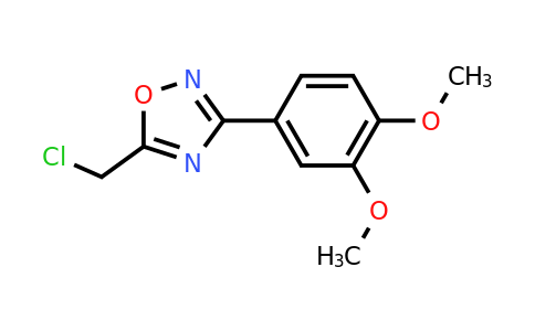 CAS 91066-47-6 | 5-(chloromethyl)-3-(3,4-dimethoxyphenyl)-1,2,4-oxadiazole