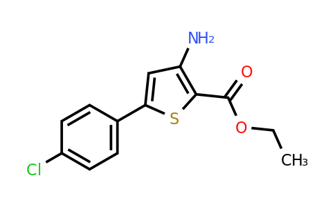 CAS 91076-94-7 | ethyl 3-amino-5-(4-chlorophenyl)thiophene-2-carboxylate