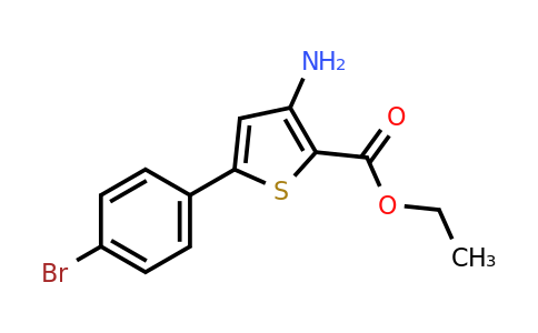 CAS 91076-96-9 | ethyl 3-amino-5-(4-bromophenyl)thiophene-2-carboxylate