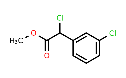 CAS 91085-55-1 | Methyl 2-chloro-2-(3-chlorophenyl)acetate