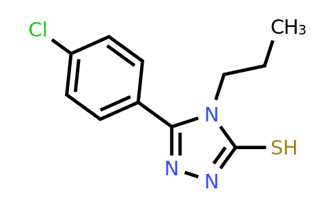 CAS 91090-20-9 | 5-(4-chlorophenyl)-4-propyl-4H-1,2,4-triazole-3-thiol