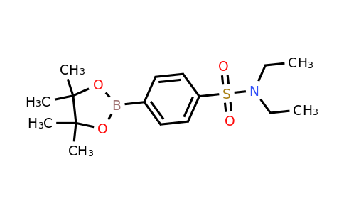 CAS 911228-95-0 | N,N-Diethyl-4-(tetramethyl-1,3,2-dioxaborolan-2-yl)benzene-1-sulfonamide