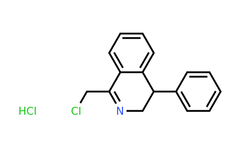 CAS 91123-65-8 | 1-(Chloromethyl)-4-phenyl-3,4-dihydroisoquinoline hydrochloride