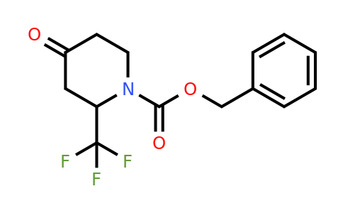 CAS 911298-12-9 | benzyl 4-oxo-2-(trifluoromethyl)piperidine-1-carboxylate