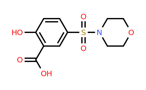 CAS 91134-85-9 | 2-hydroxy-5-(morpholine-4-sulfonyl)benzoic acid