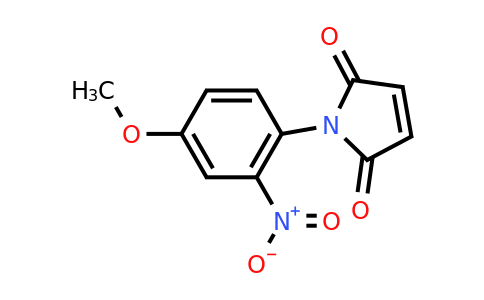 CAS 91135-91-0 | 1-(4-methoxy-2-nitrophenyl)-2,5-dihydro-1H-pyrrole-2,5-dione