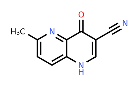 CAS 911388-96-0 | 6-methyl-4-oxo-1,4-dihydro-1,5-naphthyridine-3-carbonitrile