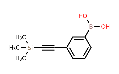 (3-[(Trimethylsilyl)ethynyl]phenyl)boronic acid