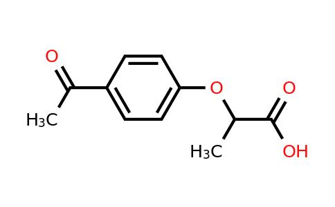 CAS 91143-71-4 | 2-(4-acetylphenoxy)propanoic acid
