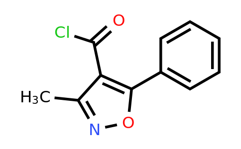 CAS 91182-77-3 | 3-Methyl-5-phenylisoxazole-4-carbonyl chloride