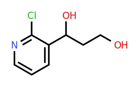 CAS 911826-20-5 | 1-(2-chloropyridin-3-yl)propane-1,3-diol