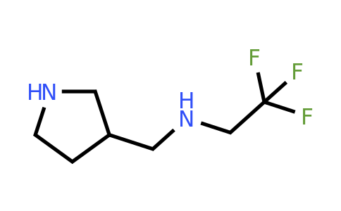 CAS 91188-06-6 | (Pyrrolidin-3-ylmethyl)(2,2,2-trifluoroethyl)amine