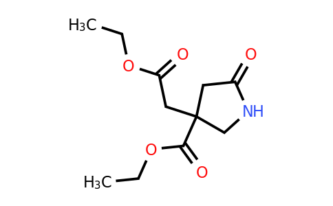 CAS 91189-23-0 | ethyl 3-(2-ethoxy-2-oxoethyl)-5-oxopyrrolidine-3-carboxylate