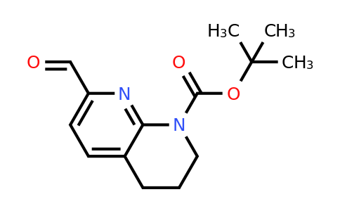 CAS 912270-39-4 | Tert-butyl 7-formyl-3,4-dihydro-1,8-naphthyridine-1(2H)-carboxylate