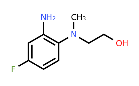 CAS 912284-76-5 | 2-((2-Amino-4-fluorophenyl)(methyl)amino)ethanol